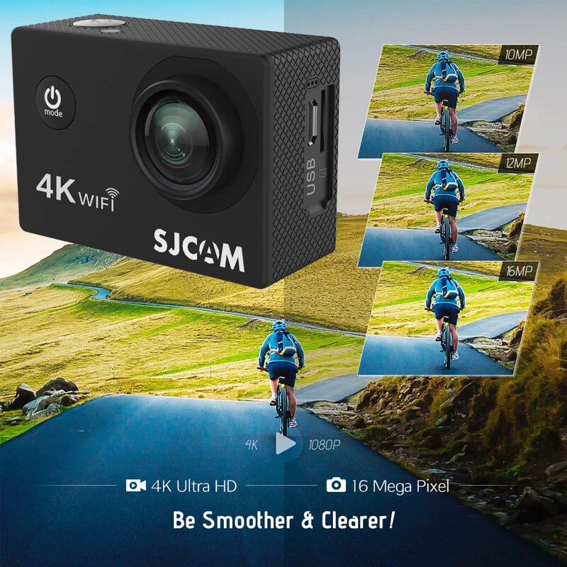 WIFI 4K 16MP 1080P SJCAM SJ4000 AIR Sports DV Action Camera Camcorder Waterproof - Image 4 of 4