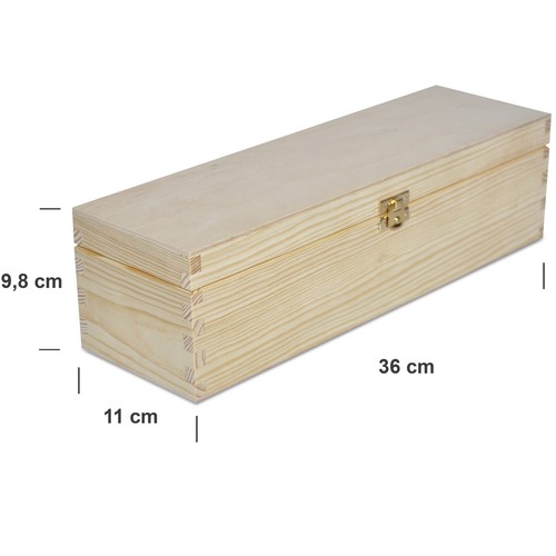 Weinkiste Holz Weinkisten aus Holz Flaschenbox aus Holz Weinbox für 1 Flasche - Bild 6 von 48