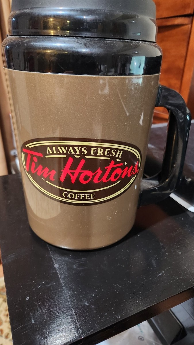 Tim Hortons 64oz Travel Thermos Coffee Mug Big Aladdin Super