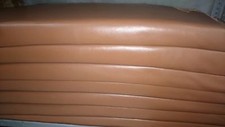 NOORA Lambskin Leather Hide TAN Color Genuine Sheep Nappa Finish Leather 5 SqFt