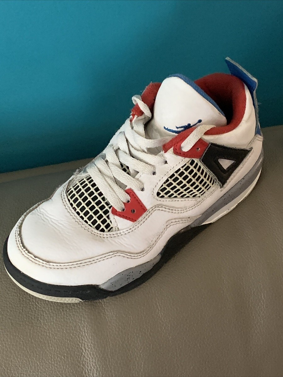 Nike Air Jordan 4 Retro PS 'What The 4' BQ7669-146 Little Kids