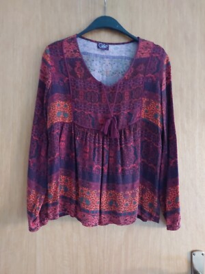 farbenfrohe Tunika Boho Gr. M