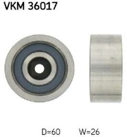 Original SKF Umlenk-/FüHrungsrolle Keilrippenriemen VKM 36017 FüR Opel Renault