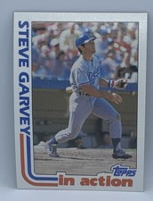 1982 Topps Baseball Steve Garvey in Action #180 NM/MT Better From Vending Box