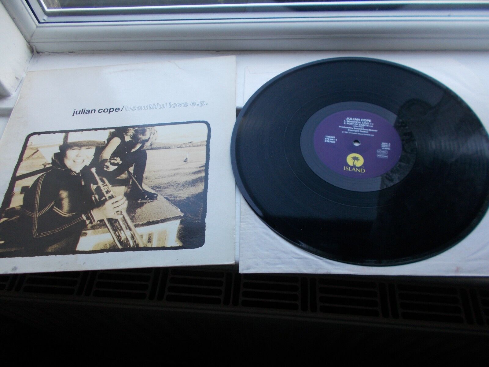 Beautiful Love EP  Julian Cope   12IS483  1991 Original Vinyl