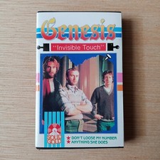GENESIS Invisible Touch - Rare Malaysia Clamshell Cassette