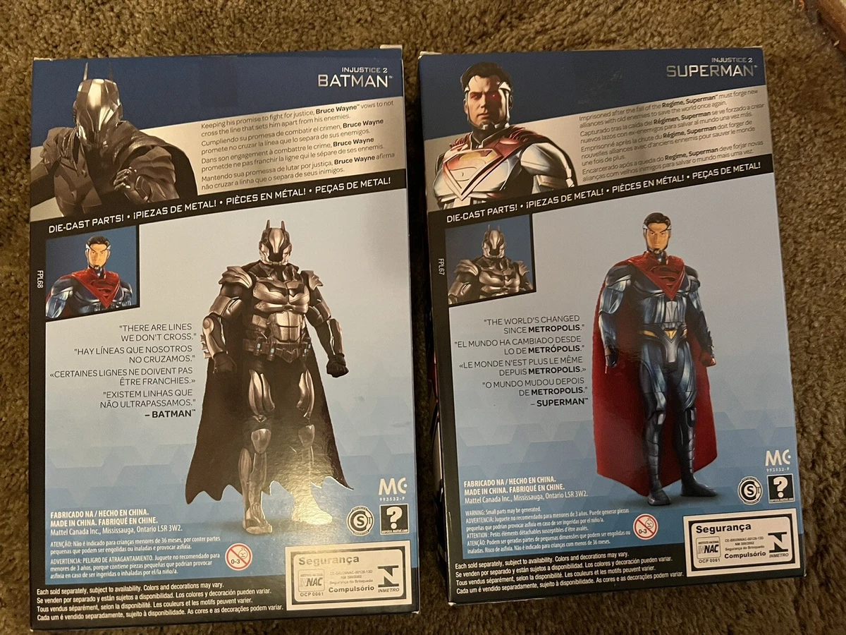 Mattel dc injustice superman