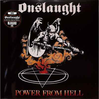 Onslaught / POWER FROM HELL (PICTURE VINYL) (LP) / High Roller Records / HRR 30
