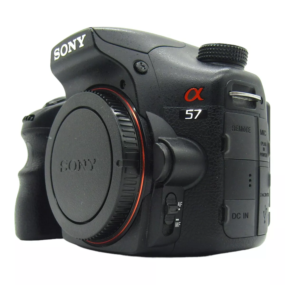 Sony A57 Alpha DSLR Camera Body Model SLT-A57 w/Batteries Charger