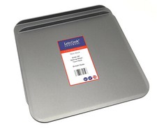 Slide Off Baking Sheet Twin Pack, British Made with Teflon Non Stick