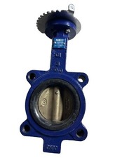 NIBCO N200235LH Cast Iron Butterfly Valve Only 3” 200 psi* New Ships Free
