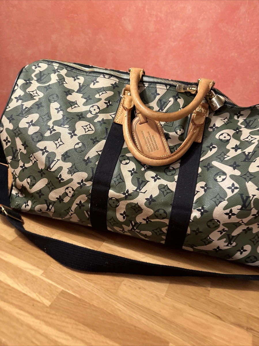 Louis Vuitton x Takashi Murakami Keepall Bandouliere