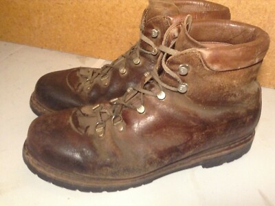 RAICHLE VTG Mountaineering Climbing Hiking Boots Men's Switzerland US 10.5 