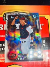 Andy Yerzy 1st Rookie Refractor 2016 Bowman Chrome BDC-87 Diamondbacks V446