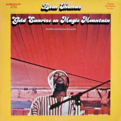 LP Leon Thomas Gold Sunrise On Magic Mountain GATEFOLD NEAR MINT Mega Record