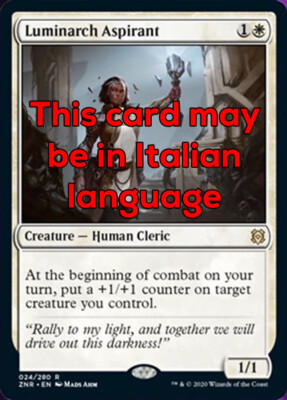 MTG LUMINARCH ASPIRANT EXC - LUMINARCA ASPIRANT - ZNR - MAGIC