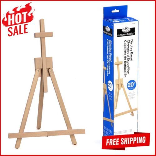 Adjustable Tabletop Wooden Easel Tripod Display Art Painting Drawing 20in Max