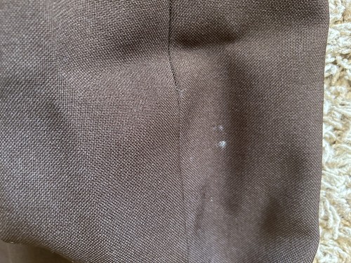 Vintage Levi's Action Suit Sta-Prest Coat & Vest Dark Brown 46R - Picture 13 of 22