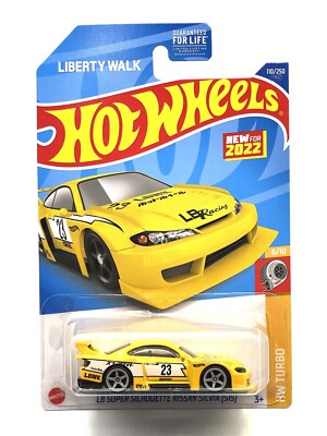 LIBERTY WALK Nissan SILVIA S15 ゴールド Hot Wheels Liberty Walk LB Super Silhouette Nissan Silvia