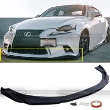 For Lexus 14-16 IS200t IS250 IS350 F -Sport AG 1 Piece Front Bumper Lip Splitter