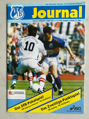 DFB Cup + II. BL 96/97 VfB Leipzig (amateurs) - VfL Wolfsburg, 11./18.08.1996