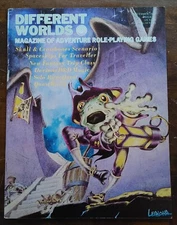 Different Worlds #17 (Dec 1981, Chaosium) D&D RuneQuest RPG vg Sandy Petersen