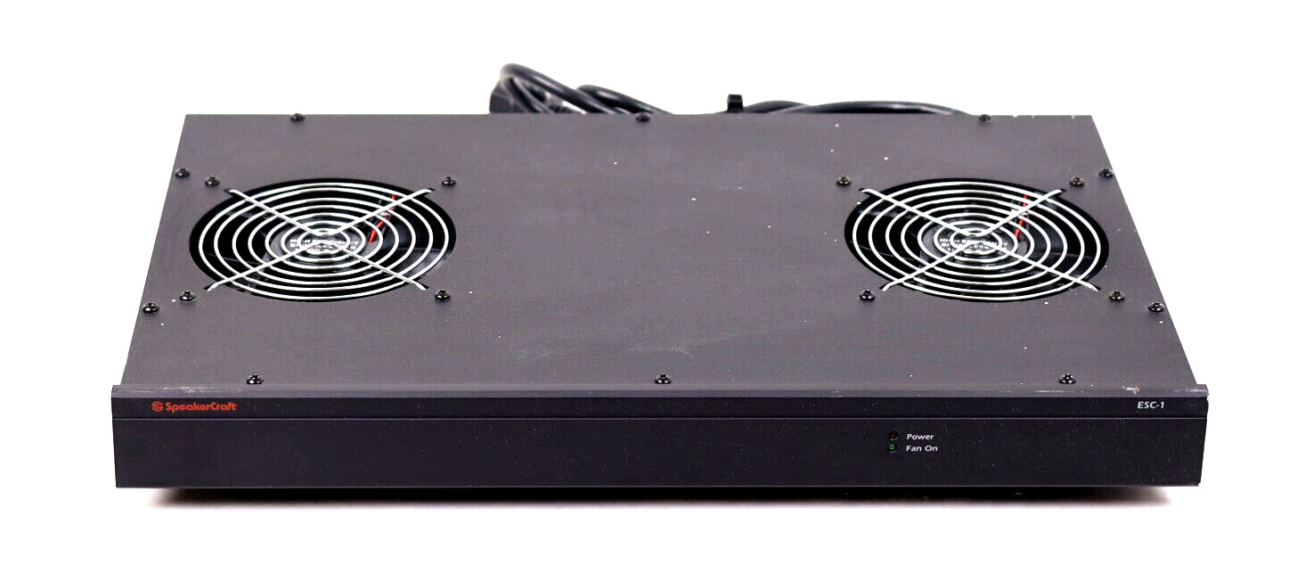 SpeakerCraft ESC-1 Component Fan/ Cooling Works Perfect Guaranteed & Quiet o446