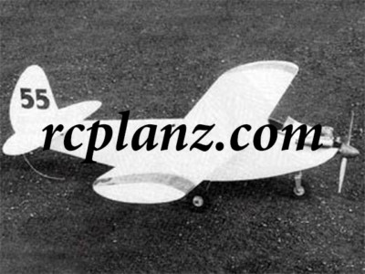 R/C AIRPLANE PLANS & PATTERNS: Zoomerang 54'' Wingspan - .30 RC Model