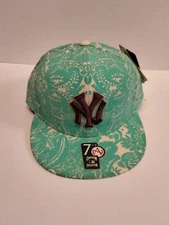 Plush vintage American Needle Cooperstown Mint Colored Classic fitted hat 7 1/2