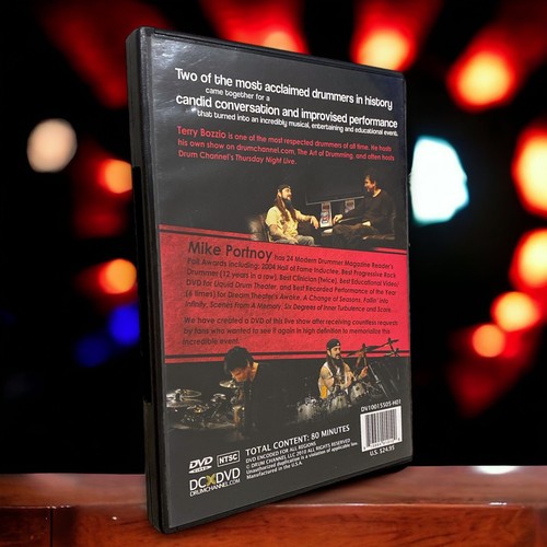 Mike Portnoy With Terry Bozzio On The Art Of Drumming Show DVD Drum 2010 DCXDVD - Picture 2 of 3