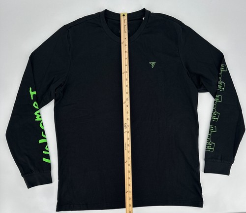 Adidas Shirt Men's Large Trae TL Long Sleeve Black Graphic Tee Basketball HZ1206 - Picture 2 of 23