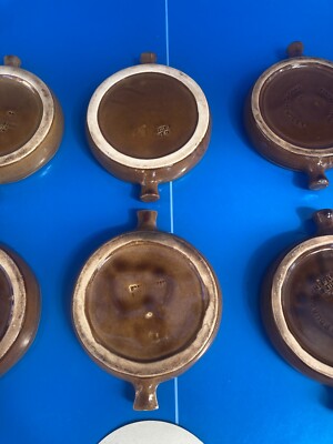 Lot De 6 Plats à Escargots Emile Henry 12 Trous - Céramique, Grès, Made In France