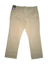 NEW Weatherproof Regular Fit Size 40x30 Mens Flex Tech Pants Stretch Tan