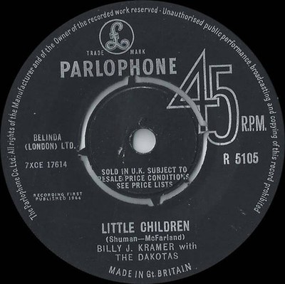 Billy J. Kramer & The Dakotas - Little Children (VINYL)