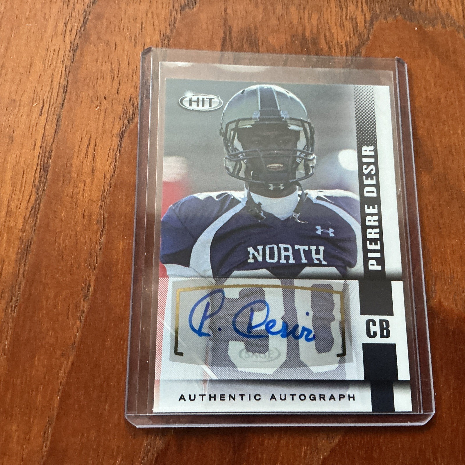 2014 SAGE Hit - Autographs Pierre Desir #A133 Black (AU, RC)