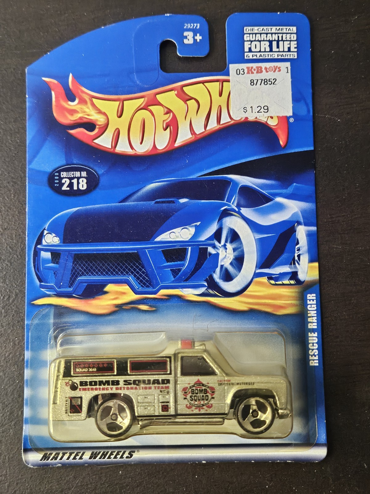 2000 HOT WHEELS RESCUE RANGER BOMB SQUAD-BRAND NEW