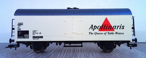 Fleischmann 5324 DB Kühlwagen Apollinaris Ep. IV TOP Zustand OVP | Condition: Gebraucht