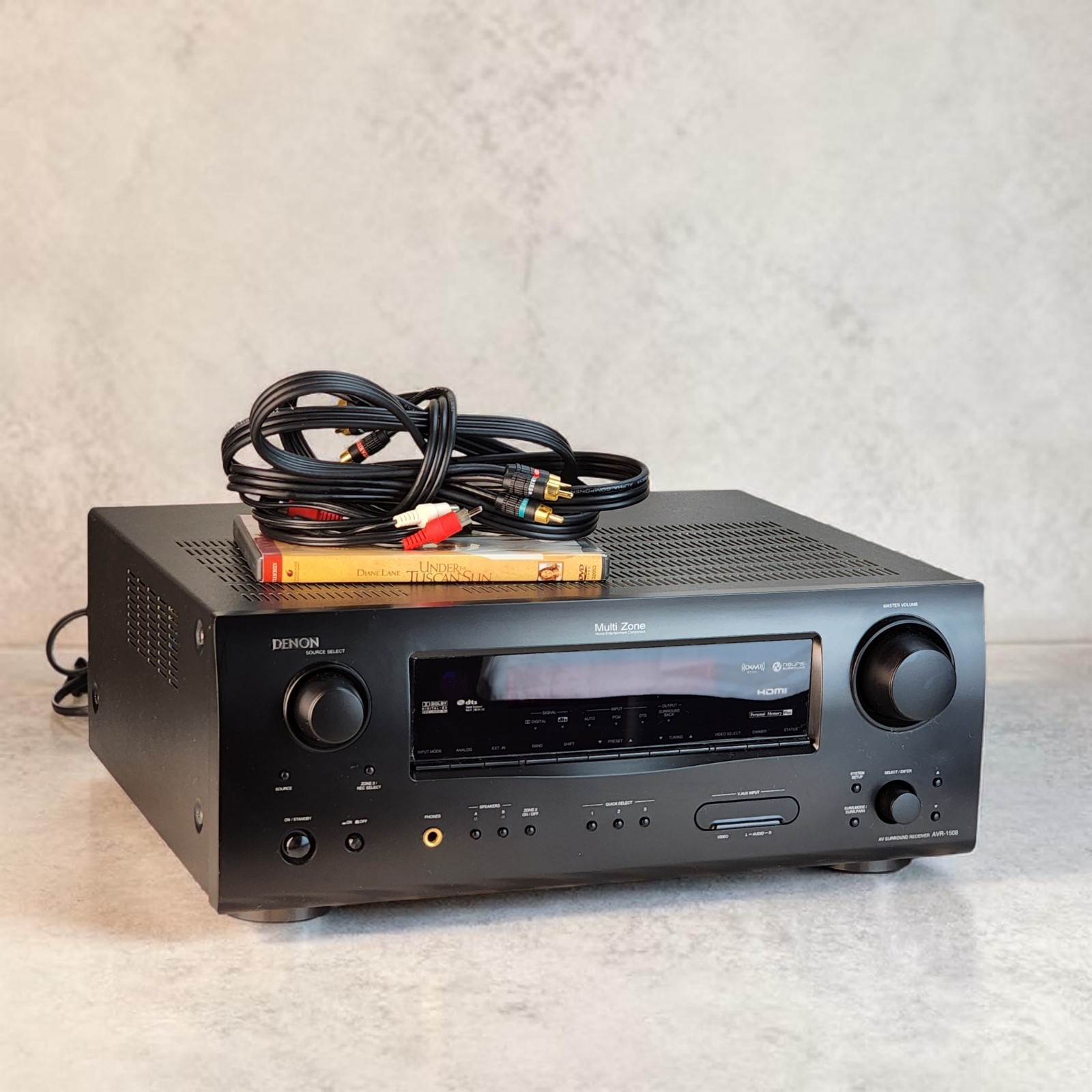 CLEAN! Denon AVR-1508 7.1 Channel Multi Zone AV Surround Rec