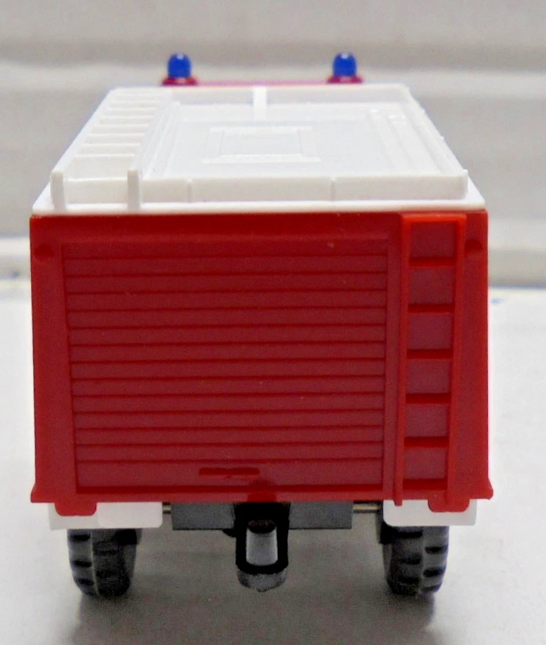 Wiking 622 Unimog U 1700 L Feuerwehr TLF 8/18 Tanklöschfahrzeug Spur H0 #F1# - Bild 4 von 4