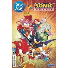 DC X Sonic the Hedgehog: #3 [Pablo Collar CVR A] 2025