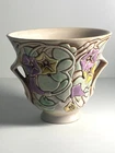 Vintage vase, 1935 Roseville, Morning Glory 732-5" White/Beige Unmarked Original