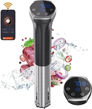 Anova Culinary Sous Vide Precision Cooker Pro, 1200 Watts, Black and Silver