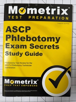 ASCP Phlebotomy Exam Secrets Study Guide by Mometrix Test Prep 2022, Paperback