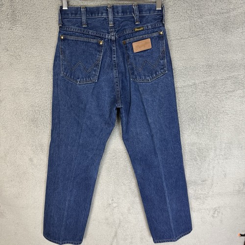 Vintage Wrangler Jeans Womens 9x28 Cowboy Cut Denim USA Made 13MWZG - Picture 7 of 11