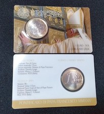 1  EURO COINCARD VATICANO 2024 - STRAORDINARIA  Giubileo Anno Santo Porta