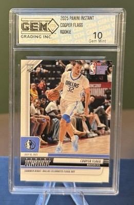 2025 Panini COOPER FLAGG Rookie Card #10 NBA Summer League Debut