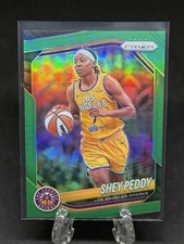 2025 Panini Prizm WNBA Green Prizm #136 Shey Peddy Sparks 🔥