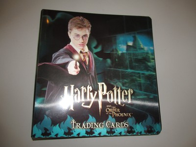 HARRY POTTER ORDER OF THE PHOENIX Trading Cards Artbox 3D CARD BINDER