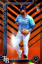 2025 Topps Update Series Jamie Westbrook #US3 Holiday (RC) Tampa Bay Rays