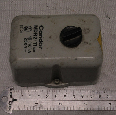 Condor Pressure Switch Cover MDR2/11 Bar